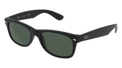 RAY-BAN RB 2132 NEW WAYFARER Black matt Corner View