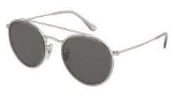 RAY-BAN RB 3647N ROUND DOUBLE Silver grey Corner View