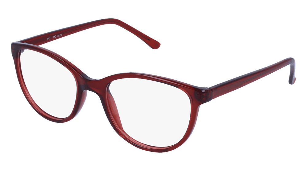 Noor Red transparent Corner View