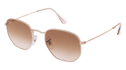 RAY-BAN RB 3548N HEXAGONAL Bronze Corner View