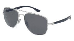 RAY-BAN RB 3683 Silver Corner View