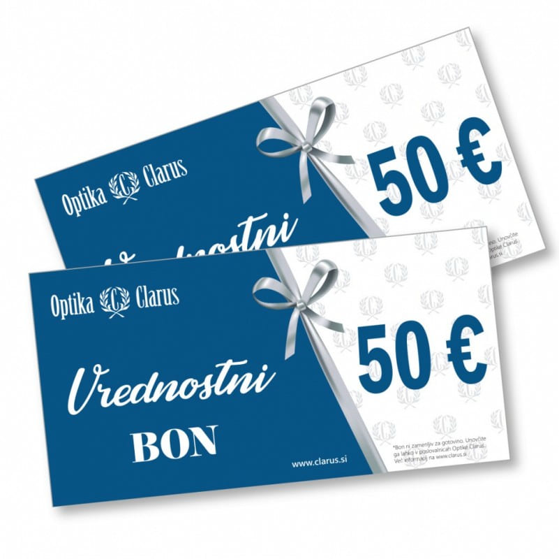 Darilni bon za 50 €