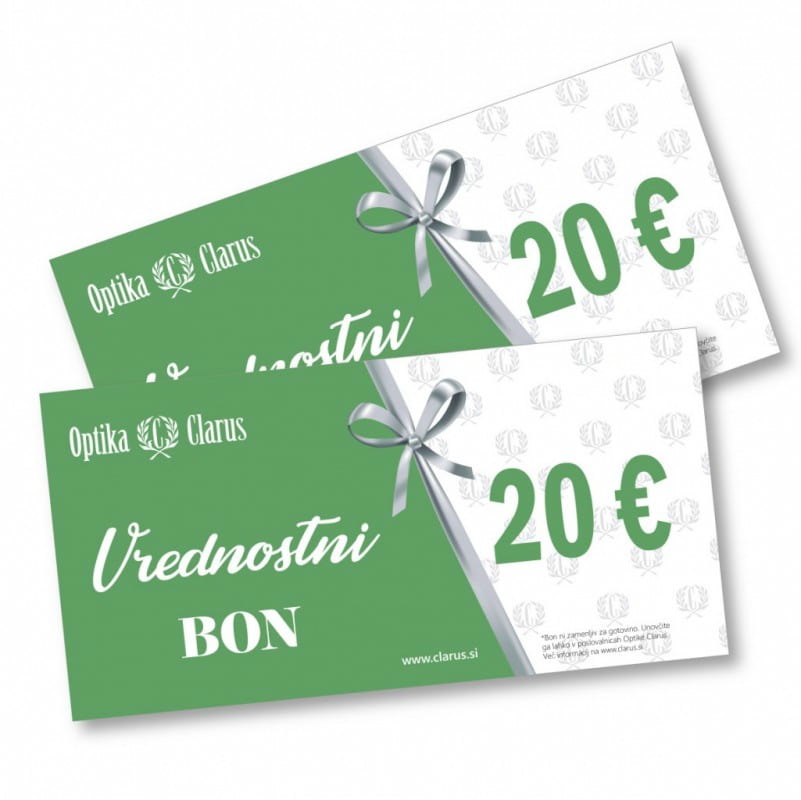 Darilni bon za 20 €