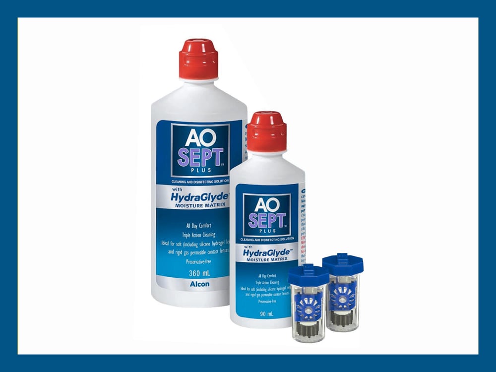 AOSept Plus Hydraglyde 360ml + 90 ml GRATIS