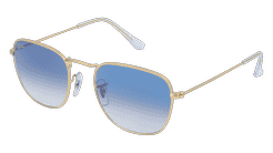 RAY-BAN RB 3857 FRANK Gold Corner View