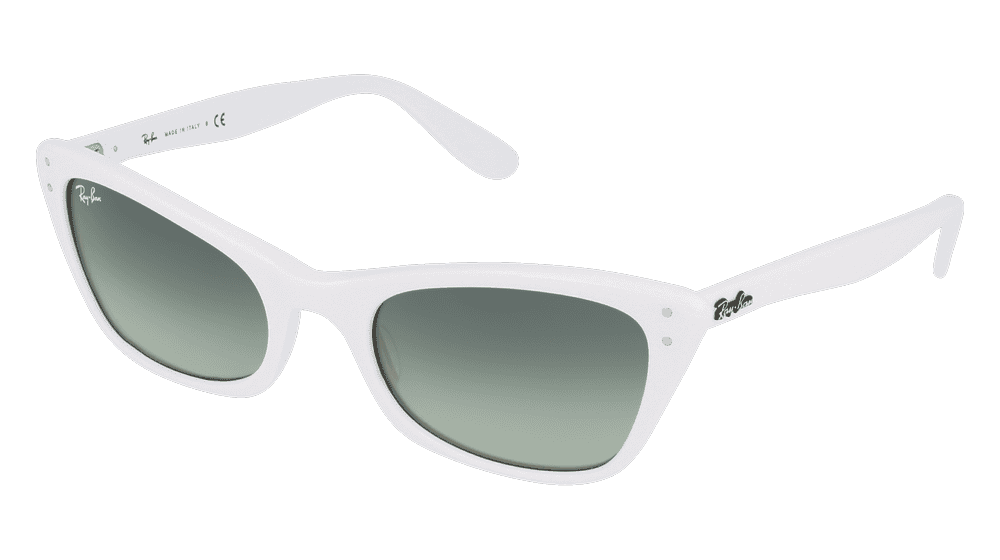 RAY-BAN RB 2299 LADY BURBANK White Corner View